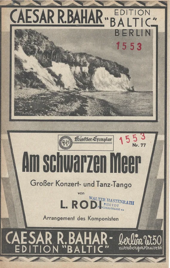 Cover for Georges Boulanger | Leo Rodi | Am schwarzen Meer | Piano