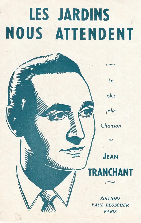Cover for Jean Tranchant | Les Jardins Nous Attendent | Chanson