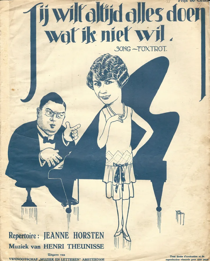 Cover for Henri Theunisse | Jeanne Horsten | Jij wilt altijd alles doen wat ik niet wil