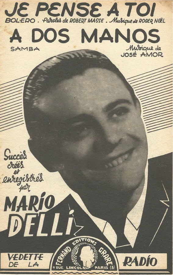 Cover for Jose Amor | Mario Delli | A dos manos | Piano
