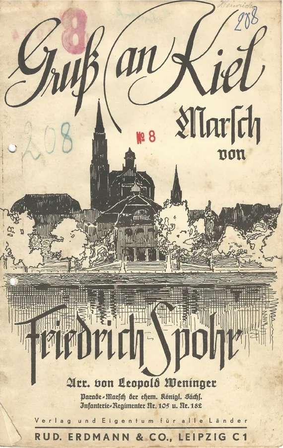 Cover for Friedrich Spohr | Gruss an Kiel | Orchestra