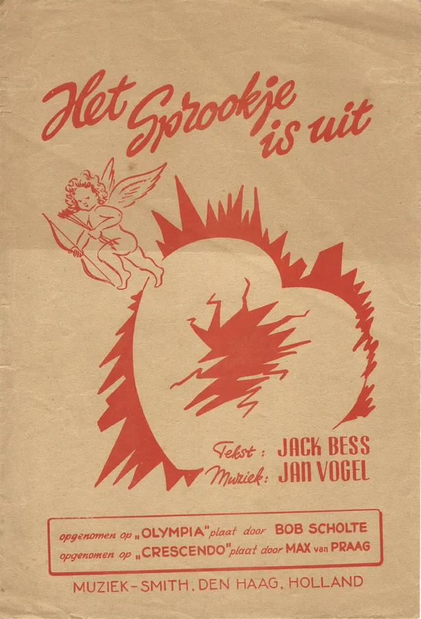 Cover for Bob Scholten | Jan Vogel | Het Sprookje is uit | Piano | Vocals