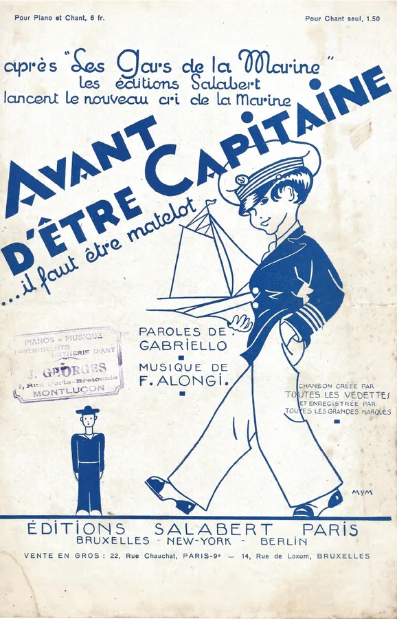 Cover for F. Alongi | Avant d'etre Capitaine | Chanson