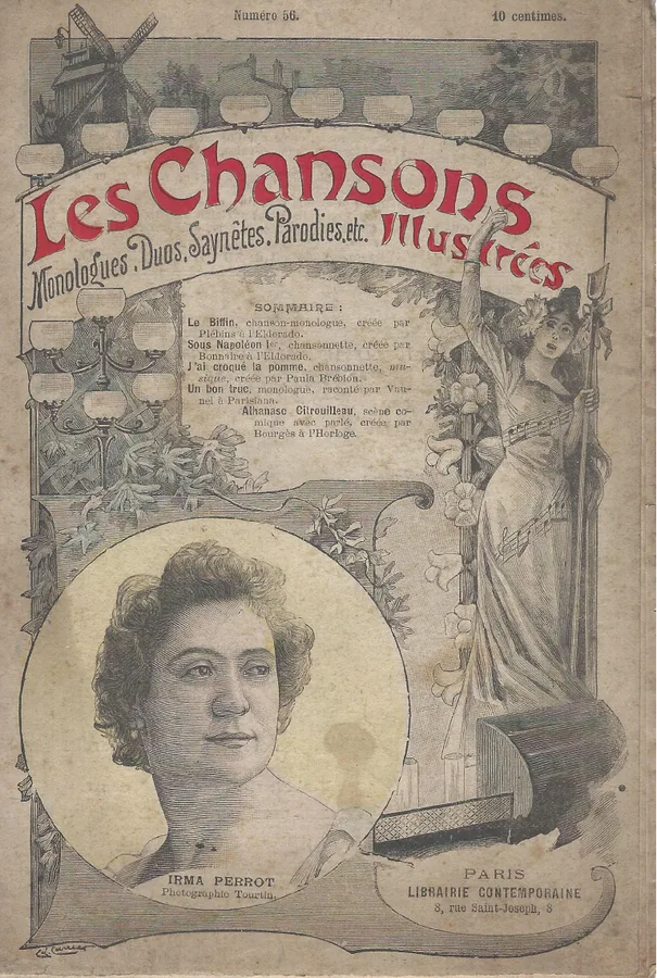 Cover for Paula Brebion | J'ai croque la pomme | Chanson