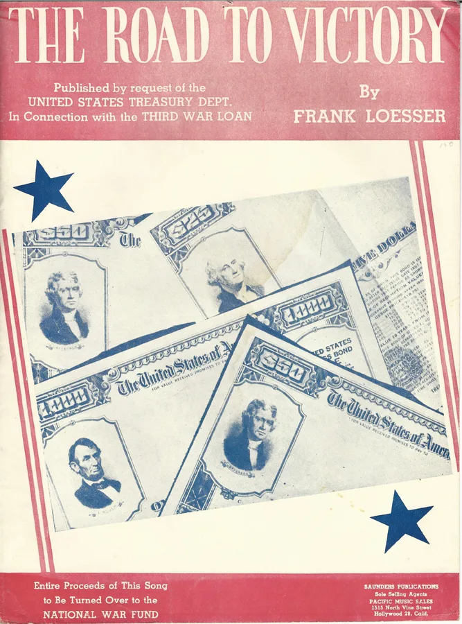 Cover for Frank Loesser | The road to victory | Piano | Vocals