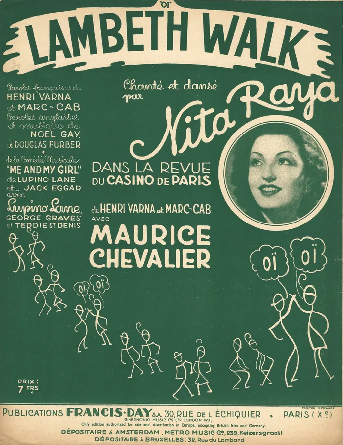 Cover for Maurice Chevalier | Noel Gay | Nita Raya | Oi Oi | Piano | Vocals