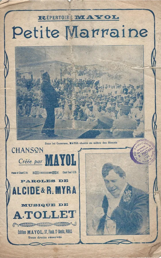 Cover for Mayol | A. Tollet | Petite Marraine | Chanson