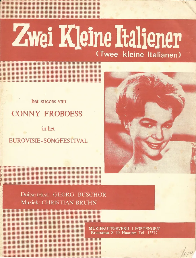 Cover for Conny Froboess | Christian Bruhn | Zwei Kleine Italiener | Piano | Vocals