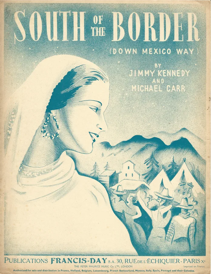 Cover for Jimmy Kennedy | Michael Carr | South of the Border | Vocals | Piano