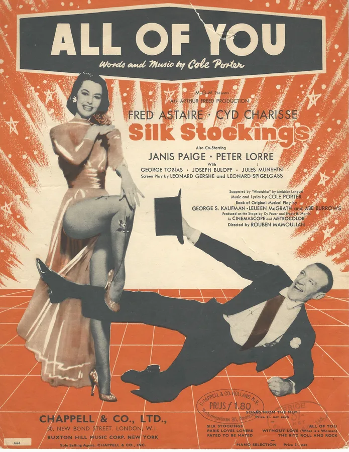 Cover for Fred Astaire | Cole Porter | All of You | Piano | Vocals
