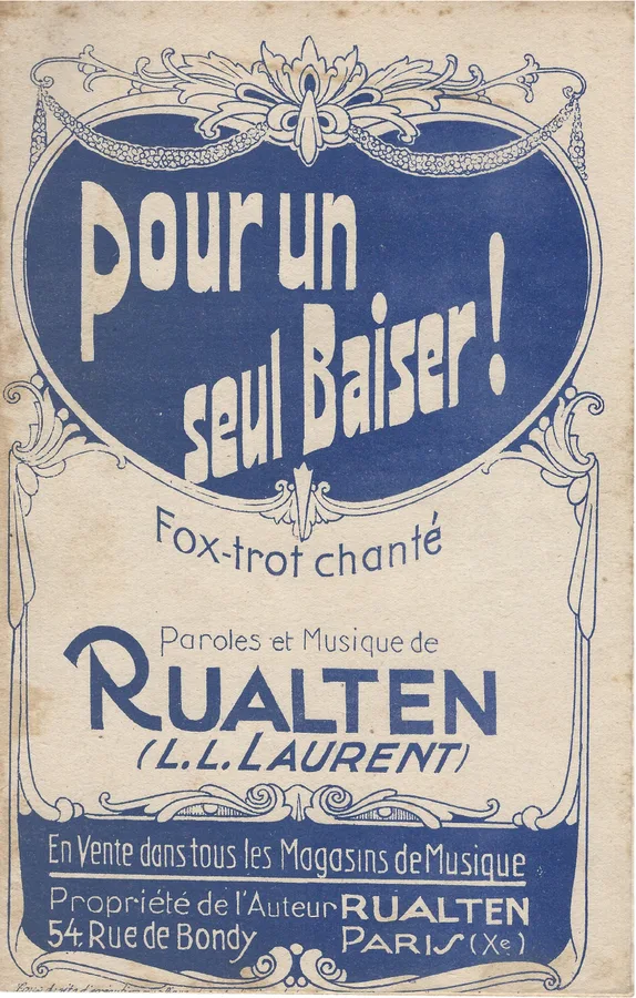 Cover for Rualten | Pour un seul baiser  | Accordion | Violin | Vocals