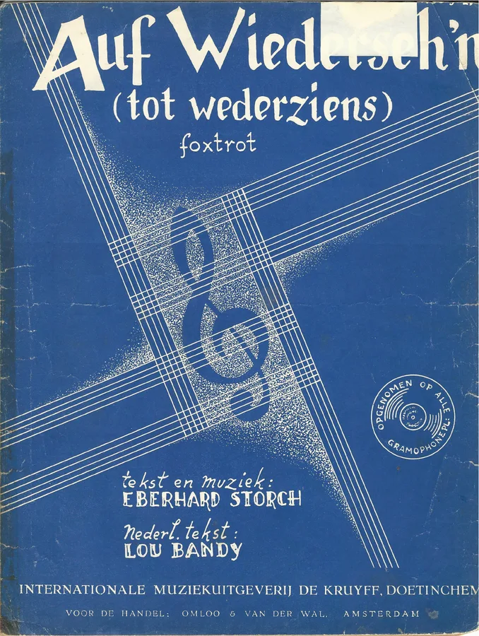 Cover for Eberhard Storch | Lou Bandy | Auf Wiedersehen  | Piano | Vocals