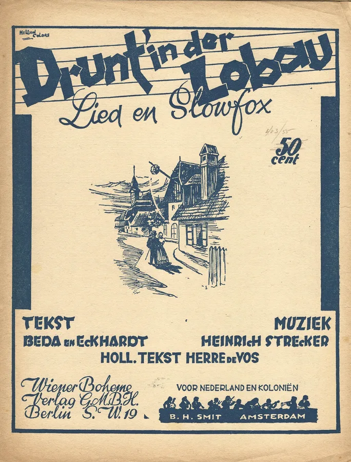 Cover for Heinrich Strecker | Drunt'in der Lobau | Piano | Vocals