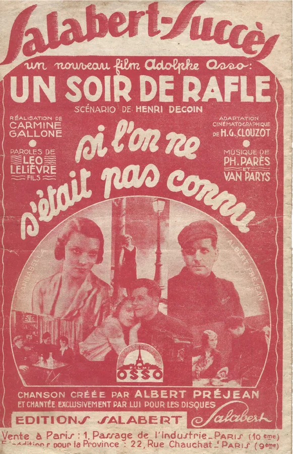 Cover for Georges van Parys | Albert Prejean | Si l'on ne s'etait pas connu | Chanson