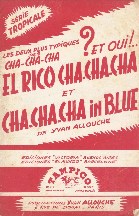 Cover for Yvan Allouche | El Rico Cha Cha Cha | Piano