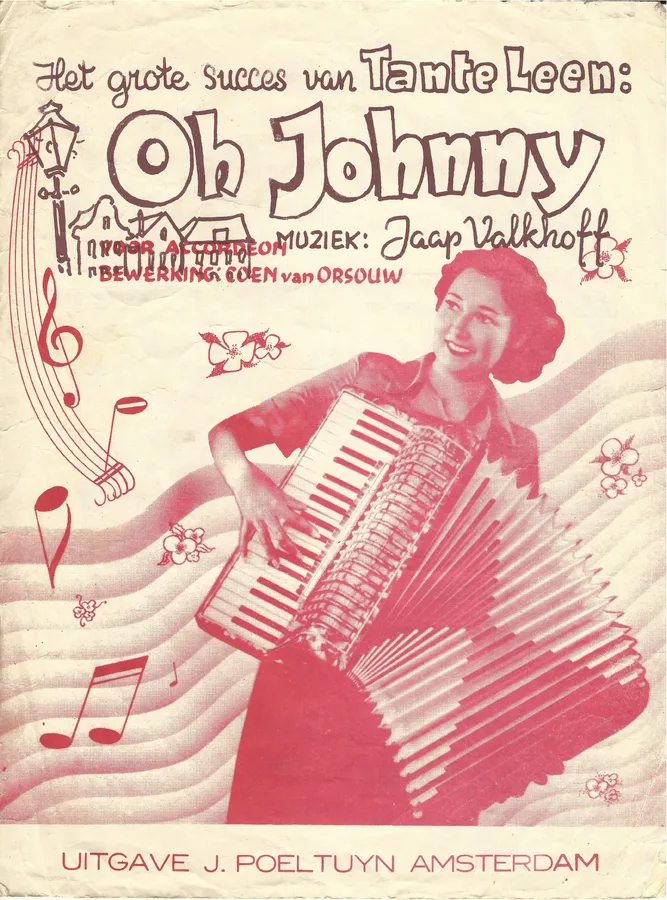 Cover for Jaap Valkhoff | Tante Leen | Oh Johnny | Accordion