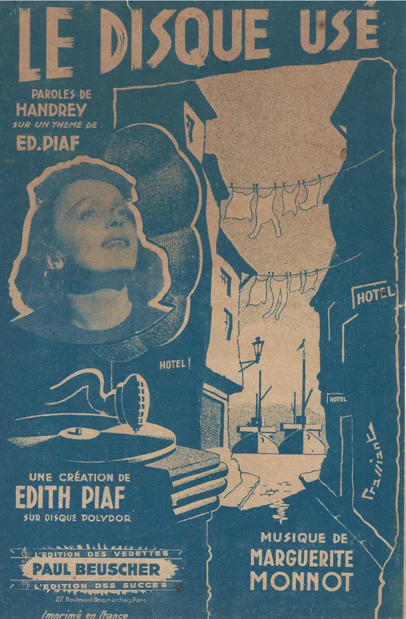 Cover for Edith Piaf | Michel Emer | Le Disque Use | Chanson
