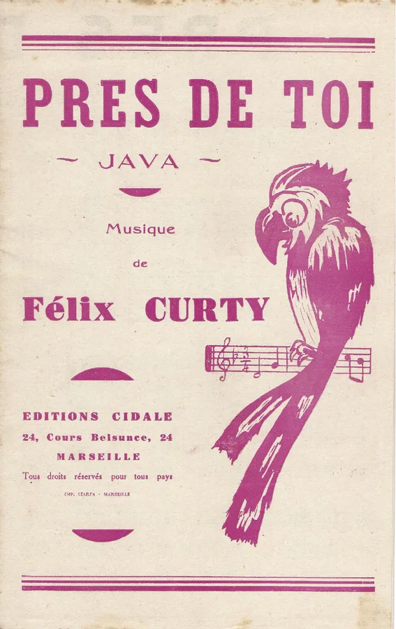 Cover for Felix Curty | Pres de Toi | Accordeon