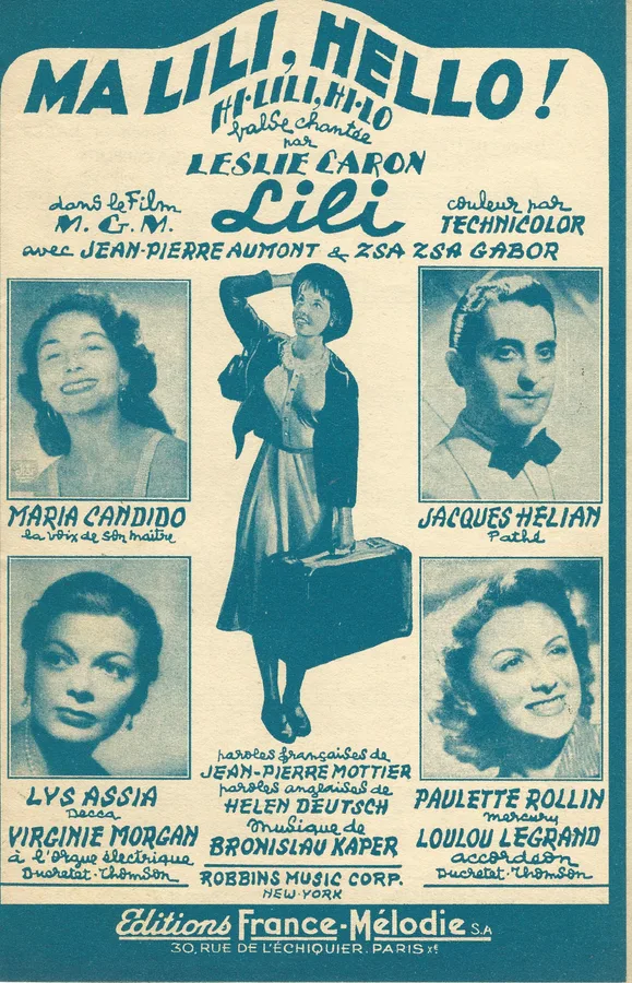 Cover for Jacques Helian | Maria Candido | Bronislau Kaper | Ma Lili Hello | Vocals