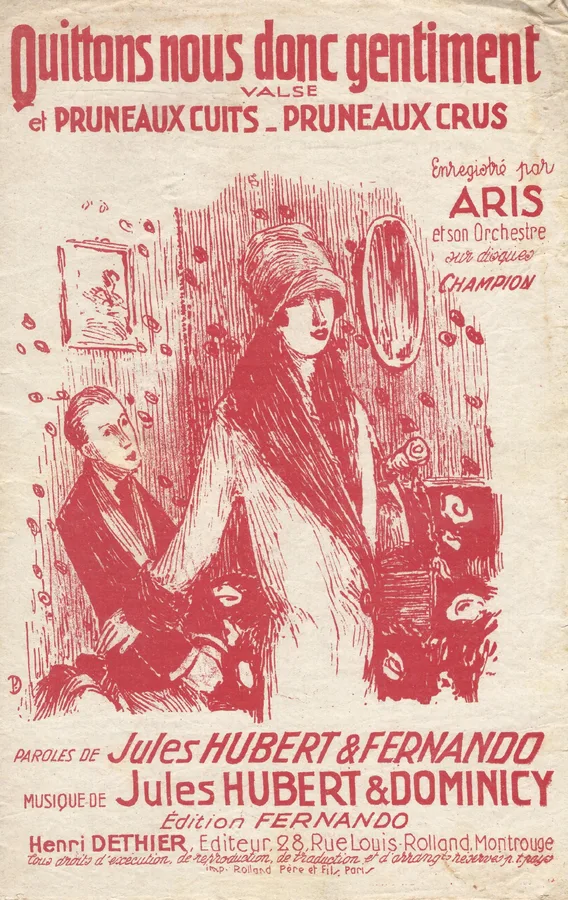 Cover for Aris | L. Pierrot | C'est la chanson des cocus | Chanson
