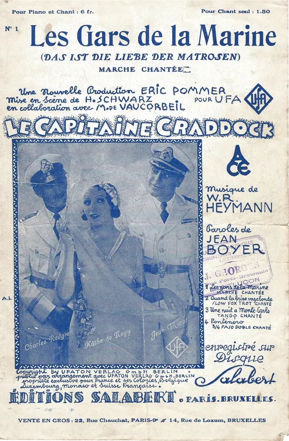 Cover for W.R. Heymann | Les Gars de la Marine | Chanson