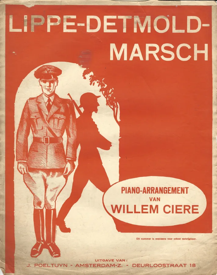 Cover for Lippe Detmold Marsch | Willem Ciere | Piano
