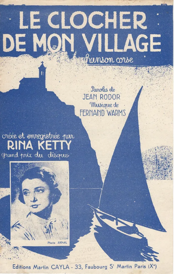 Cover for Rina Ketty | Fernand Warms | Le Clocher de mon Village  | Chanson