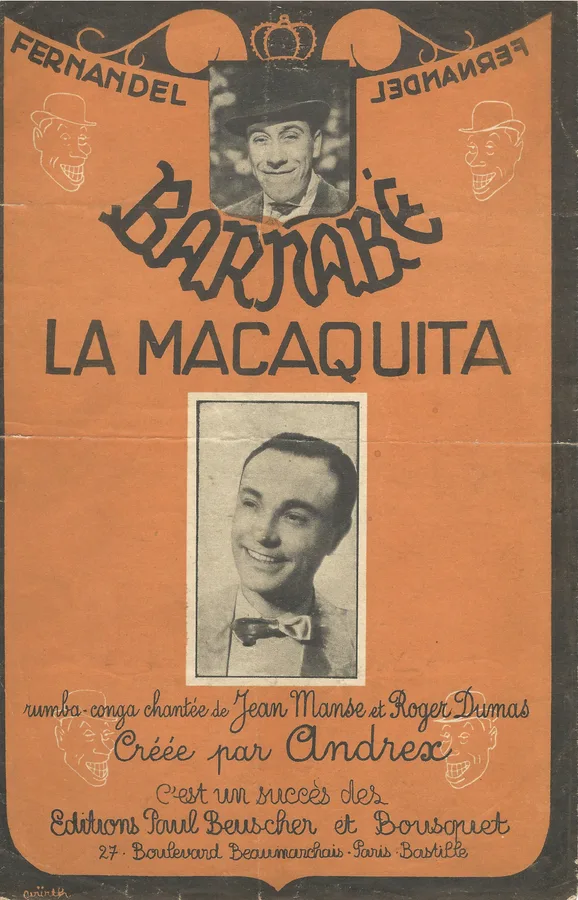 Cover for Fernandel | Roger Dumas | La Macaquita | Vocals