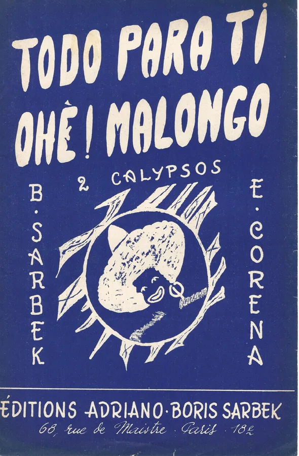 Cover for Boris Sarbek | E. Corena | Ohe! Malongo | Piano