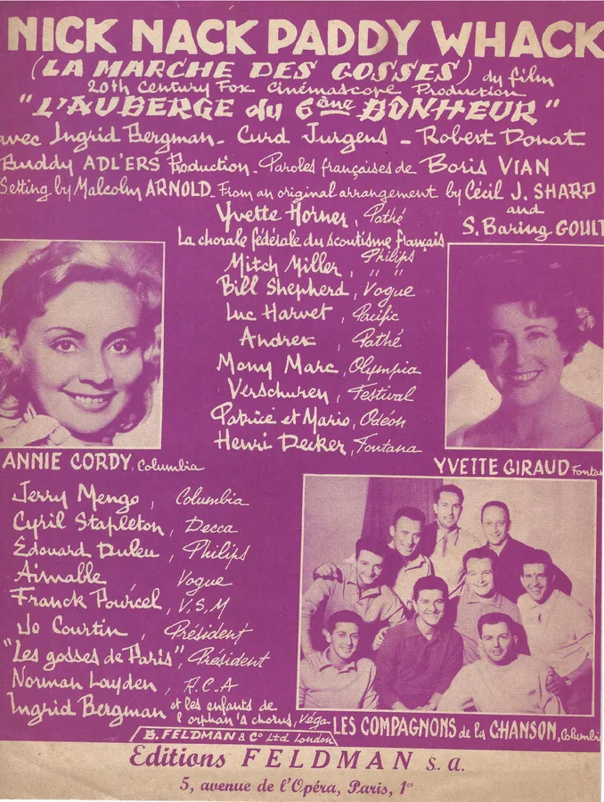 Cover for Les Compagnons de la Chanson | Cecil Sharp | La Marche des Gosses