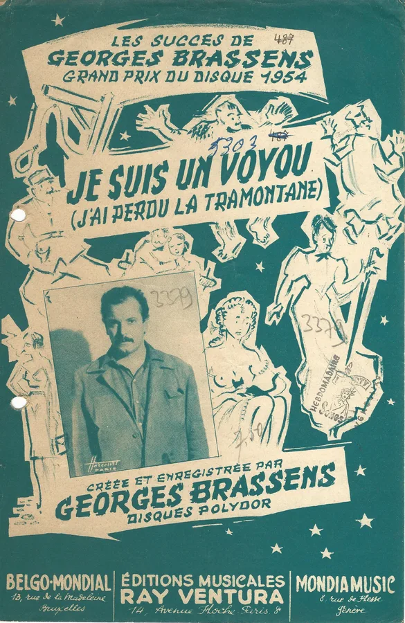 Cover for Georges Brassens | Je suis un voyou | Accordeon | Vocals