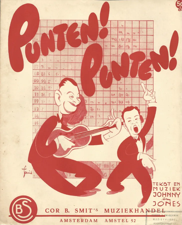 Cover for Johnny en Jones | Punten! Punten! | Piano | Vocals