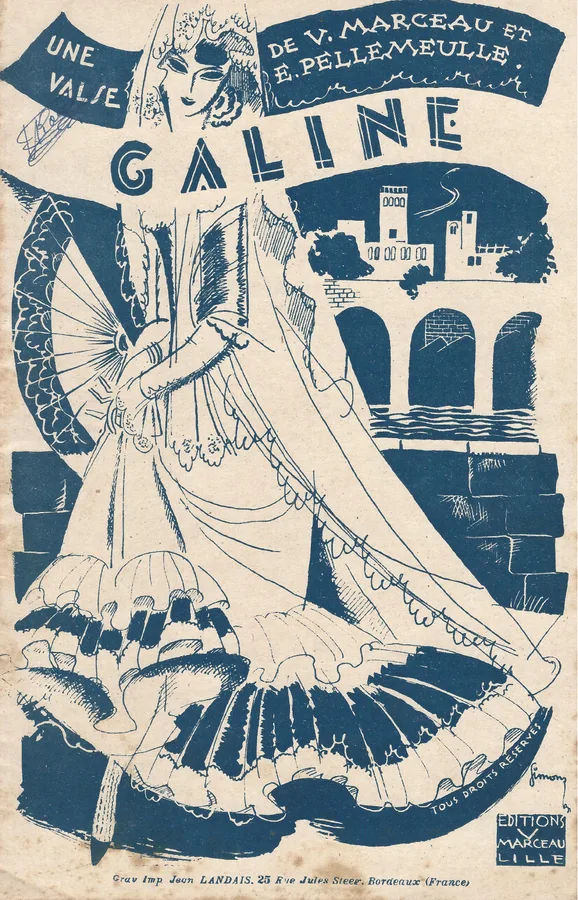 Cover for V. Marceau | E. Pellemeulle | Caline | Orchestra
