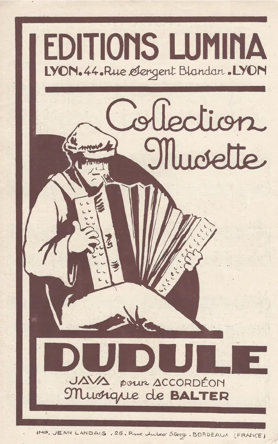 Cover for Balter | Dudule | Accordion
