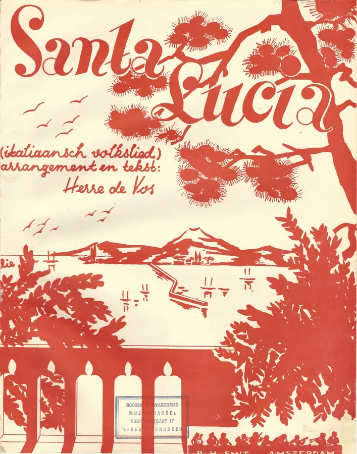 Cover for Santa Lucia | Piano | Dutch and Italian Vocals