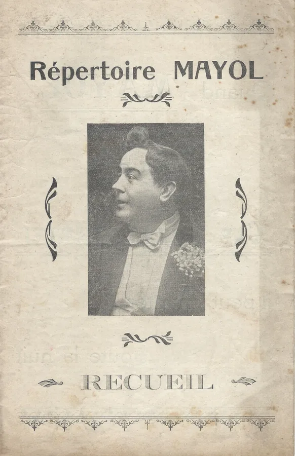 Cover for Mayol | Repertoire Mayol | Chansons