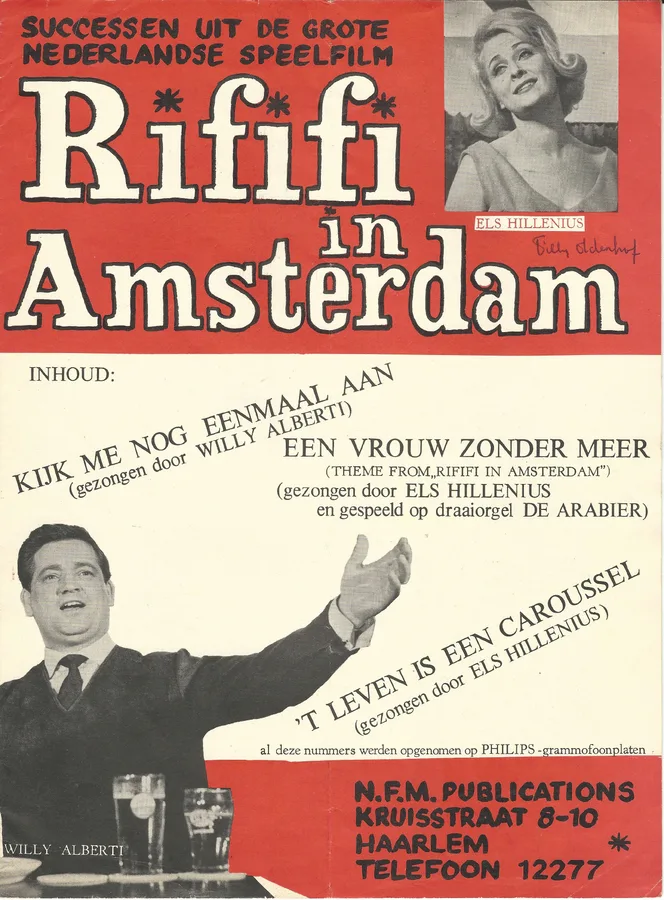 Cover for Rififi in Amsterdam | Willy Alberti | Wim Poppink | Piano | Vocals