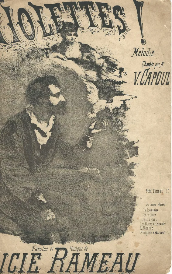 Cover for Felicie Rameau | V. Capoul | Les Violettes | Vocals