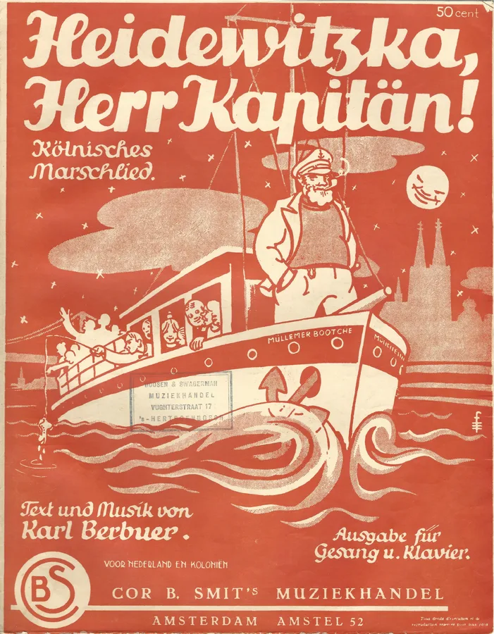 Cover for Karl Berbuer | Heidewitzka Herr Kapitan | Piano | Vocals