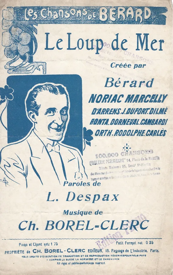 Cover for Ch. Borel-Clerc | Berard | Le Loup de Mer | Chanson