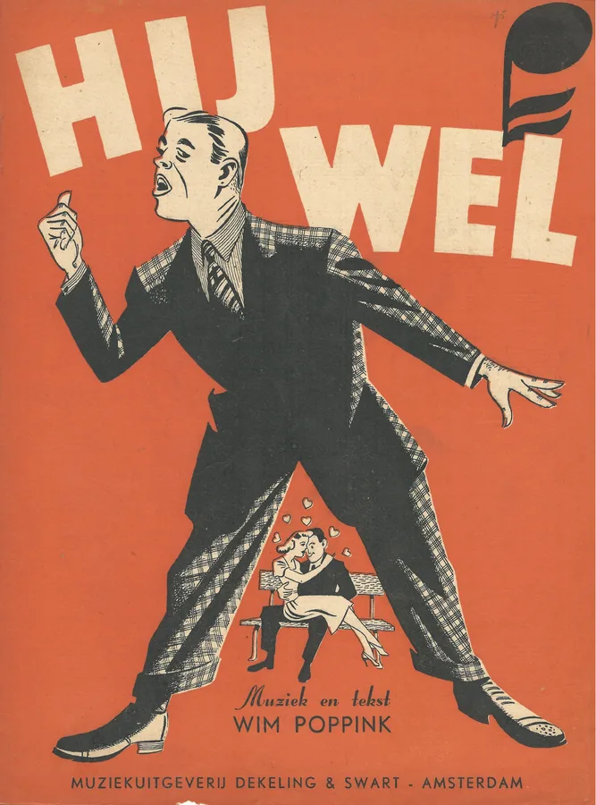 Cover for Wim Poppink | The Ramblers | Hij Wel  | Piano | Vocals