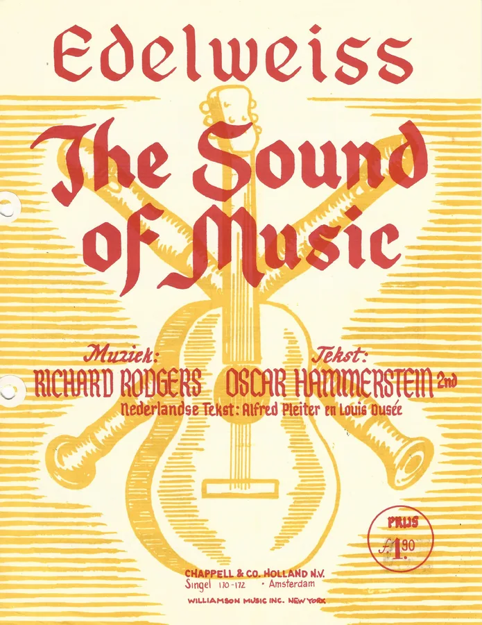 Cover for Oscar Hammerstein | Richard Rogers | Edelweiss | Sound of Music | Piano | Vocals