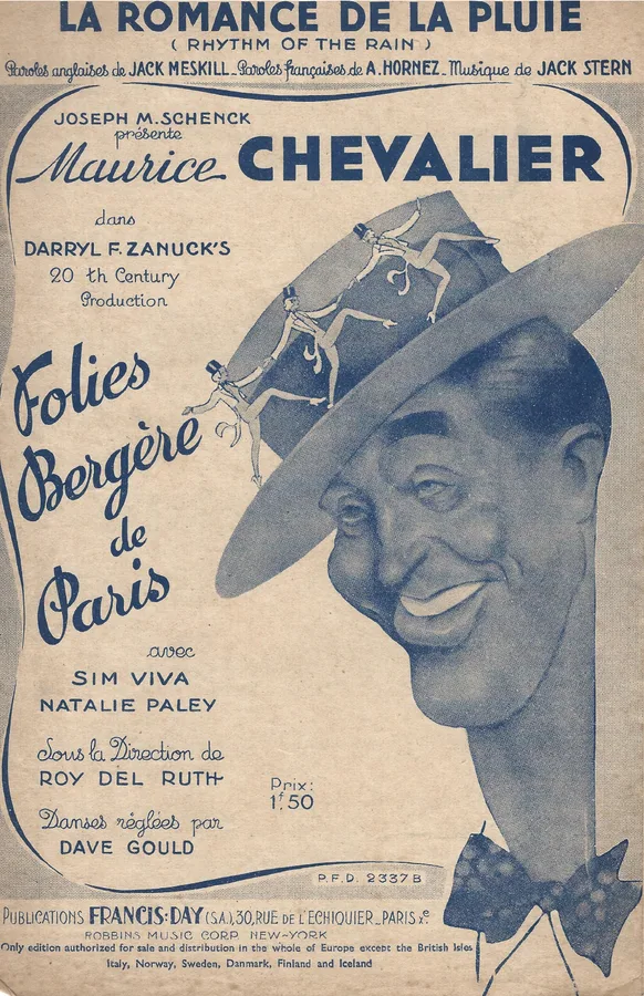 Cover for Maurice Chevalier | Jack Stern | La Romance de la Pluie | Chanson