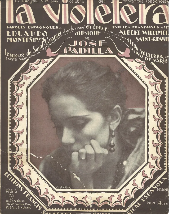 Cover for Jose Padilla | La Violetera | Piano | Vocals