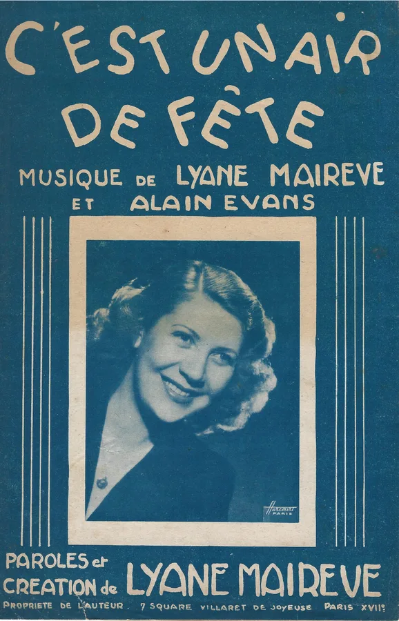 Cover for Lyane Maireve | Alain Evans | C'est un air de fete | Chanson