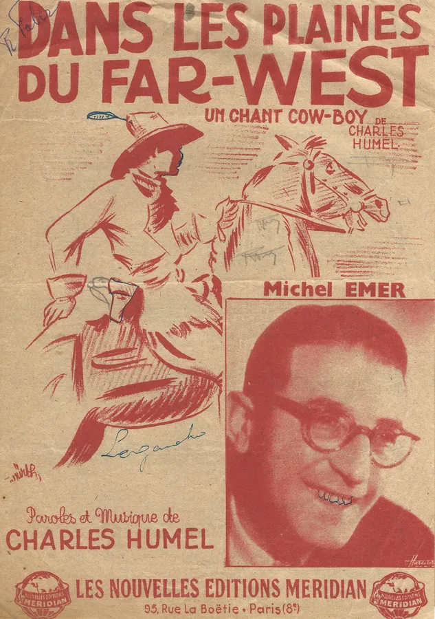 Cover for Michel Emer | Charles Humel | Dans les plaines du far-west | Vocals