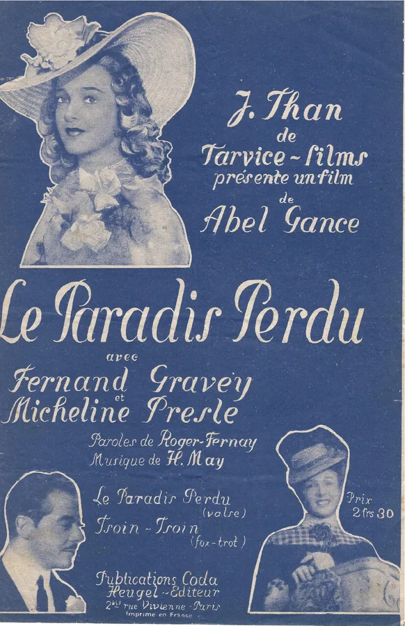 Cover for Hans May | Roger Fernay | Le Paradis Perdu |  Chanson