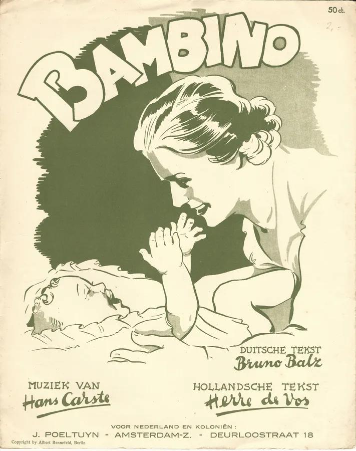 Cover for Hans Carste | Bambino | Piano | Vocals