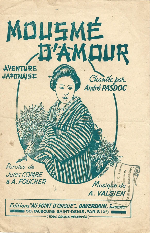 Cover for Andre Pasdoc | A. Valsien | Moesme d'amour | Chanson