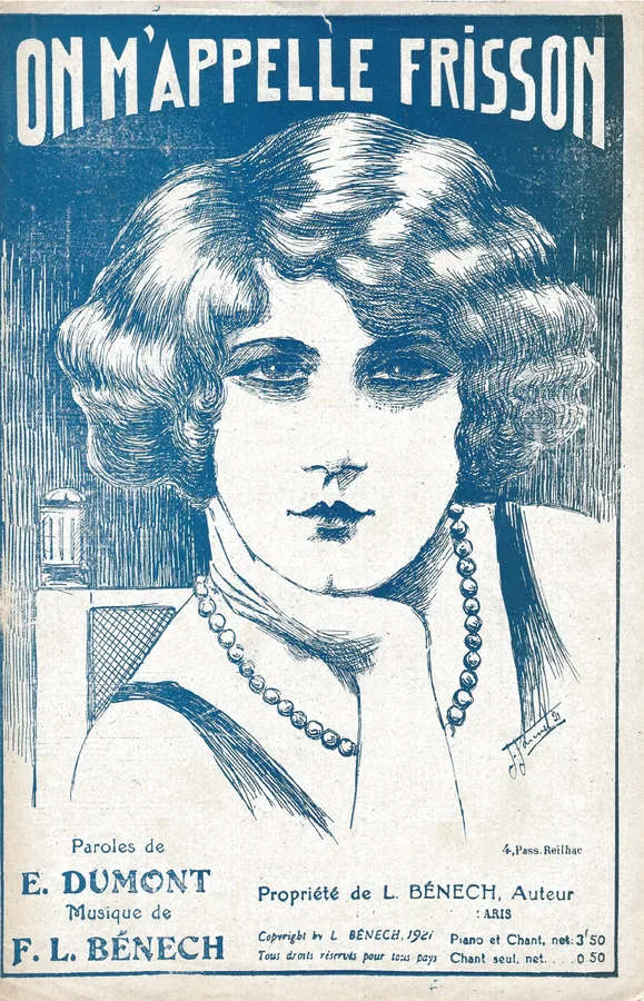 Cover for F.L. Benech | E. Dumont | On M'Appelle Frisson | Chanson